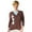 Mocha/Sea Foam, variant on Monterey Club Women's Asymmetrical Argyle V-Neck Cardigan Sweater #6163