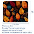 thumbnail image 5 of Leaves Square Gaming Mousepad Desk Mat Non-Slip Rubber Bottom Printed 8.3x9.8 Inch Suitable for Office and Gaming, 5 of 6
