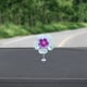 thumbnail image 5 of 5 piezas de adornos florales pequeños para salpicadero de coche, decoración floral con cabezal móvil., 5 of 7