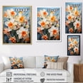 thumbnail image 4 of Designart "Vibrant Fauvist Brushwork In Daffodils I" Daffodils Canvas Wall Art, 4 of 7
