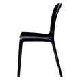 thumbnail image 5 of Commercial Seating Products Genoa Polycarbonate Dining Chair - White-Color:White,Quantity:1, 5 of 9
