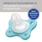 Chicco PhysioForma Dual Soft Pacifier Grey/Ultramarine 6-16m 2pk