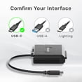 thumbnail image 3 of Adaptador Unitek IDE/SATA a USB C 3.0 para HDD/SSD de 2,5/3,5 pulgadas, 3 of 7