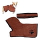 thumbnail image 1 of Toalla de baño para perros, toalla de baño para perros de microfibra súper absorbente y de secado rápido con gorro ajustable, toalla de baño para gatos y perros, 1 of 5