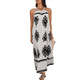 thumbnail image 1 of Vestido de Verano para Mujer 2025, Estampado Floral, Tirantes Finos, Holgado, Estilo Bohemio, para Playa y Vacaciones Albaricoque L, 1 of 9