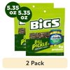 (2 pack) BIGS Sunflower Seeds, Vlasic Dill Pickle Flavor, Father's Day Game Day Snack for Dad, 5.35 oz.