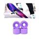 thumbnail image 2 of 4 ruedas para patineta de surf de 70 x 51 mm, para longboard, de bajo ruido, resistentes al desgaste, para patinaje sobre carretera y campo, con herramienta, color morado, morado, 2 of 5