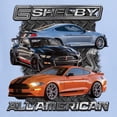 thumbnail image 6 of Wild Bobby Ford Shelby GT All American Women Graphic Tee, 6 of 6