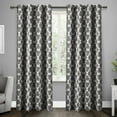 thumbnail image 6 of Exclusive Home Curtains Gates Sateen Room Darkening Blackout Thermal Grommet Top Curtain Panel Pair, 52x108, Sundress Yellow, 6 of 6