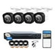thumbnail image 1 of QIGO Kit 4 Cámaras de seguridad QG-77-K500G con resolución de 4ch 2MP visión nocturna incluida Color blanco Exterior Videovigilancia, 1 of 6
