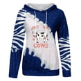 thumbnail image 4 of Suéter de manga larga con estampado de vaca y cuello redondo informal a la moda para mujer Pompotops gfhjh23940, 4 of 4
