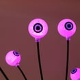 thumbnail image 3 of Halloween Decor Outdoor Swaying Light 600mAh Solar Firefly Light (Purple 10LED), 3 of 10