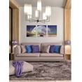 thumbnail image 3 of DECORARTS - Northern Lights Over Full Moon(Triptych). Giclee Print Canvas Wall Art for Home Decor, 3 Panels, Ready to Hang. Total Size 48x20", 3 of 5