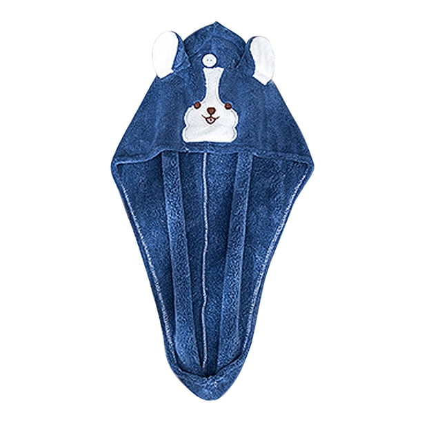 Lindo dibujos animados absorbente Anti Frizz cabello seco sombrero baño ducha cabeza toalla envoltura baño gorro seco toallas