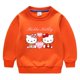thumbnail image 3 of Hello Kitty ropa para niños nuevas niñas moda algodón más suéter de terciopelo niño Casual engrosamiento cálido bebé invierno dibujos animados Tops, 3 of 5