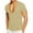 Beige a2, variant on Mens Casual Deep V-Neck T-Shirt Casual Slim Fit Short Sleeve Basic Tee Shirts Waffle Textured Plain Summer Tops S-3XL
