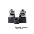 thumbnail image 3 of Xingzhi 5/16 Terminal Block Studs M8 48V Positive RV Junction Blocks Rustproof Insulated Dual Power Distribution Stud Connecting Rod Black, 3 of 6