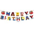 thumbnail image 3 of Disney Cars decoraciones de fiesta de cumpleaños para niños, globos de Rayo McQueen, vasos de papel, plato, vajilla desechable para Baby Shower, suministros, 3 of 5