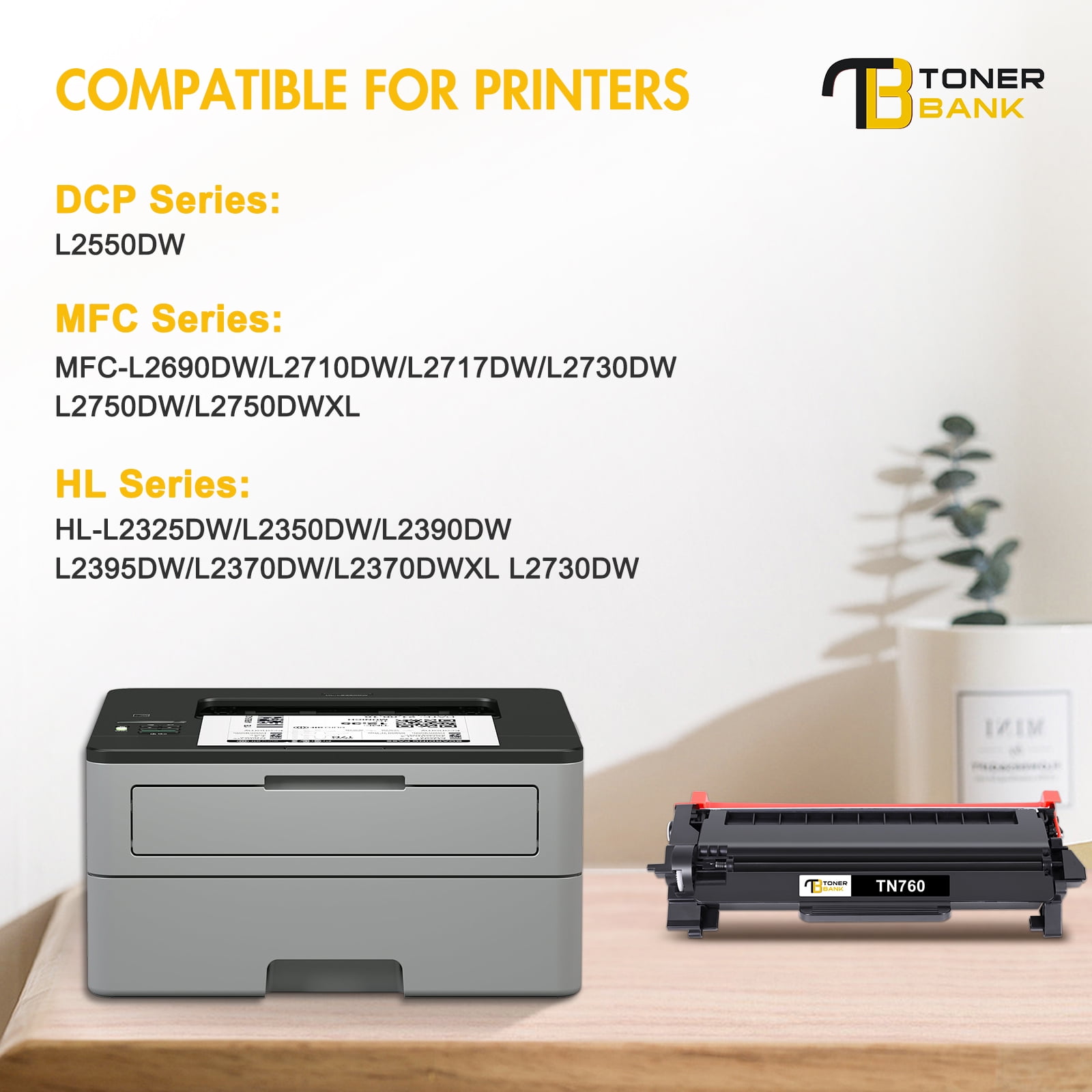 TN2420 TN-2420 Toner Powder Compatible for Brother DCP-L2530DW MFC-L2730DW  MFC-L2750DW MFC L2750DW MFC-L2710DW Printer
