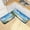Beach Cloud Sea, variant on Dailycode 2 Pcs Kitchen Rug Set Non Slip Absorbent Soft Floor Mats for Kitchen Bathroom Cartoon Cute Pandas Face 19.7"x27.6"+19.7"x47.2"