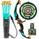 thumbnail image 1 of Juego de juguetes de tiro con arco y flecha JOYIN para niños con forma de arco y flecha con luz LED de 3 a 12 años, 1 of 8