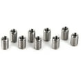 thumbnail image 1 of 10-Pack 303 Stainless Steel Thread Repair Inserts with Slot - M4x0.7 Female Thread, M6x1.0 Male Thread, 10mm Length - Cost-Effective Damaged Thread Hole Repair Tool for Aviation, Automotive,, 1 of 7