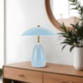 thumbnail image 4 of Alora Lighting TL437409PGN Poppy 11" Tall Rechargeable Led Vase Table Lamp - Pine Green, 4 of 7