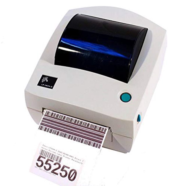 Impresora térmica directa de etiquetas Zebra LP2844-Z Ethernet USB (renovada)