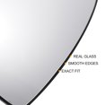 thumbnail image 4 of Reemplazo de vidrio de espejo retrovisor derecho superior único no calefaccionado de color blanco para NISSAN PRIMASTAR, 4 of 6