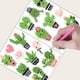 thumbnail image 3 of 18 Pegatinas Bonitas de Pintura de diamantes DIY para regalo para Adultos Cgtredaw (cactus), 3 of 9