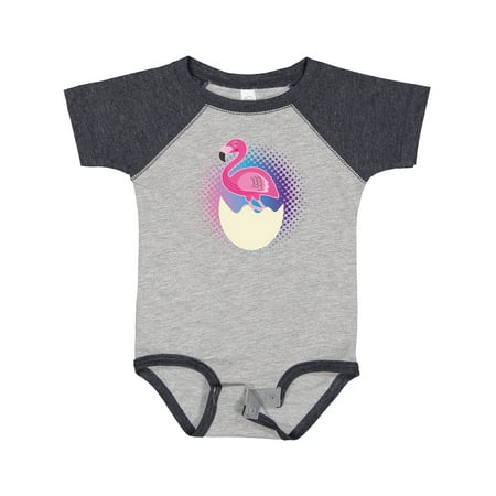 

Inktastic Easter for Girls Flamingo Egg Hatching Gift Baby Girl Bodysuit
