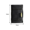 thumbnail image 7 of Bike Saddle Bag, under Seat Pouch, Small Bike under Saddle Pack for Mountain Road , Gifts for Biking Lovers Black, 7 of 7