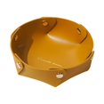 thumbnail image 1 of KLKCMS Bedside Table Valet Tray PU Leather Valet Tray for Phones Watch Office Equipment Yellow, 1 of 9