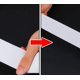 thumbnail image 3 of Banda elástica de 45 yardas y 3/4 pulgadas para peluca, banda de peluca para colocar bordes, banda de fusión de encaje, carrete elástico de punto elástico para coser, blanco, 3 of 5