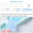 thumbnail image 5 of Bonnet de Douche pour Bébé avec Visière Réglable et Protection des Oreilles pour Tout-Petits (Bleu), 5 of 5