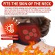 thumbnail image 4 of HOUKEA HKA06-A030-1-RD1 Carbon Fiber Self-Heating Neck Guard Pain Relieve Hot Compress Warm Neck Ban, 4 of 5