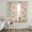 Tangerine, Fuchsia, variant on Colorful Flowers Sheer Curtains 72 Inch Length 2 Panels Set, Farmhouse Botanical Floral Leaves Voile Window Treatment Rod Pocket Curtains Sheers Drapes for Bedroom/Living Room/Kitchen 52"x72"x2