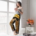 thumbnail image 6 of Picia Heavy Metal Style Guinea Pig Womens Soft Woven Cotton Elastic Waistband Sleep Pajama Pant Lounge Sleep Pant With Pockets And Drawstring-Small, 6 of 9