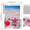 thumbnail image 2 of Kits de pintura de diamantes de playa, kits de pintura de diamantes 5D para adultos y niños, arte de diamante redondo completo para decoración del hogar, gran regalo para principiantes, concha de are, 2 of 5