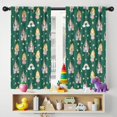 thumbnail image 5 of Blackout Kids Curtains,Green Princess Castle Pattern Childrens Insulated Curtains Set Of 2,Bedroom Essentials,Toddler Room Decor 42"x54", 5 of 5