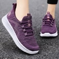 thumbnail image 4 of CHICVOMEY Comfort Women's Non-Slip Walking Shoes Lightweight Walking Sneakers Arch Support Athletic Shoes Work&Travel, 4 of 6