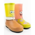 thumbnail image 2 of SpongeBob SquarePants Unisex Kids Multicoloured Wellington Boots without Handles, 2 of 6