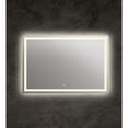 thumbnail image 4 of Square Mirror with Warm White LED Light and Dimmable Touch Button, Clear, 4 of 6