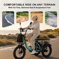 thumbnail image 6 of Narrak Fat Tire Adult Folding Electric Tricycle,Step-Thru Electric Trike with 468WH Removable Battery & Large Basket, 6 of 6
