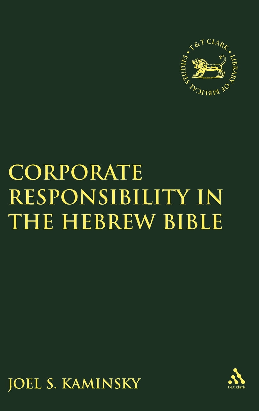 Library of Hebrew Bible/Old Testament Studies, 196 Corporate