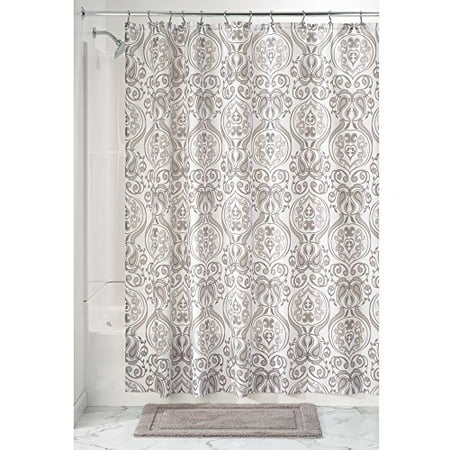 Interdesign Tribal Damask Fabric Shower Curtain 72 X Taupe Canada Interdesign Tribal Damask Fabric Shower, Taupe Damask Curtains