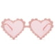 thumbnail image 4 of Gafas de sol COASION Kids Heart Girls UV400 Pink Age 3-10, 4 of 5