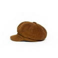 thumbnail image 2 of YM YOUMU Women Beret Newsboy Cap Corduroy Vintage Octagonal Hat, 2 of 5