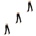 thumbnail image 3 of Qarigey Calentadores de piernas para mujeres y niñas, calcetines largos sin pies, medias de Ballet de baile de invierno y otoño Type1 NO1, 3 of 6