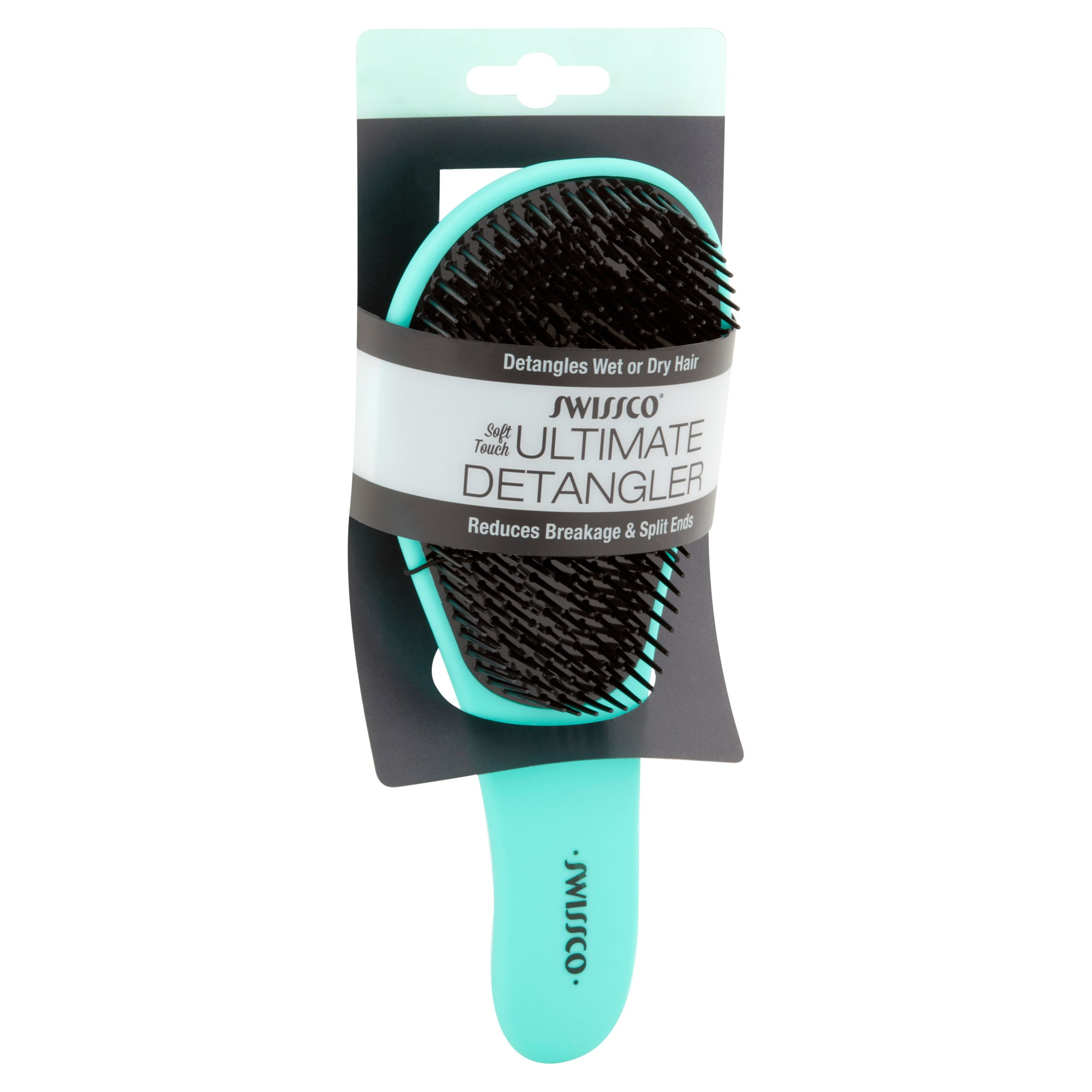 Swissco Ultimate Detangler Soft Touch Hair Brush - Compact Size